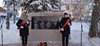 Торжественное открытие памятника землякам, погибшим в локальных войнах и вооруженных конфликтах 